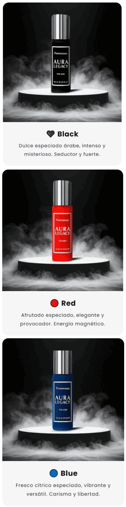 Variedades Aura Legacy